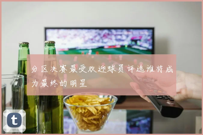 分区决赛最受欢迎球员评选谁将成为最终的明星